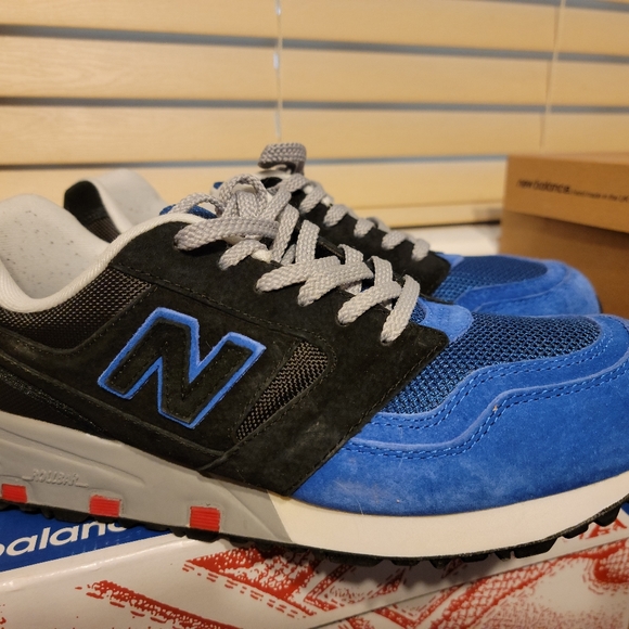 NEW BALANCE MEN MD575EBB (BLUE / BLACK) as 10us (E - Picture 2 of 6